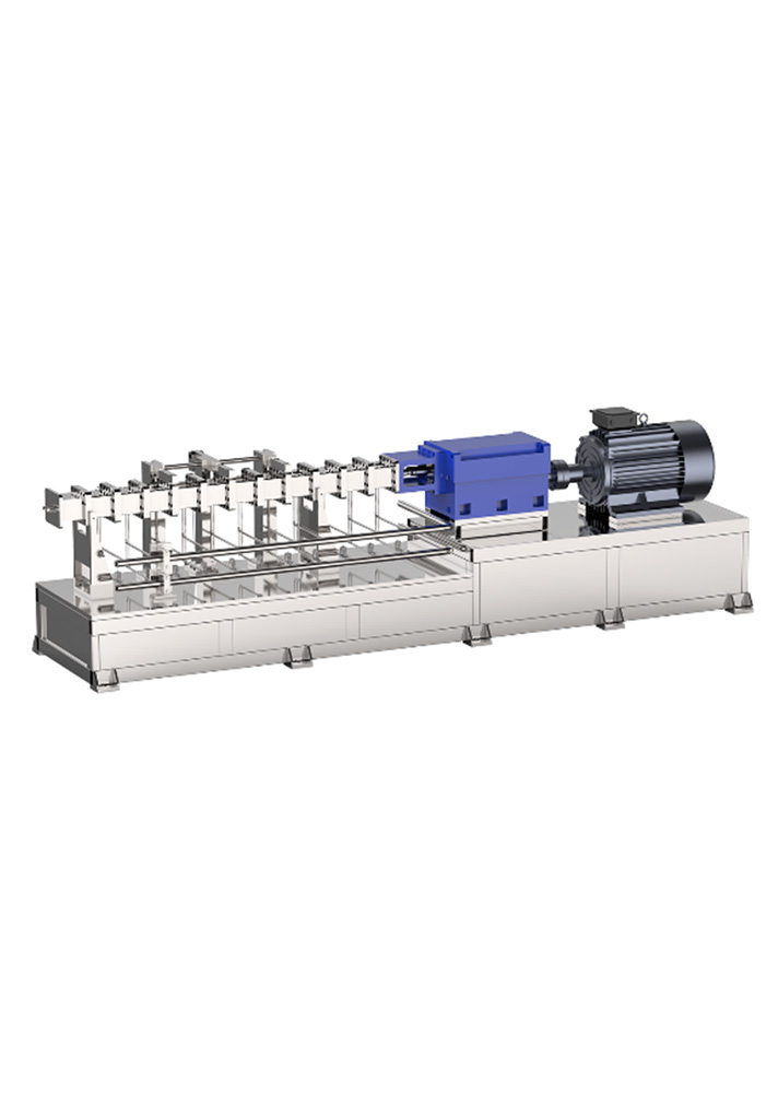 Twin-screw continuous mixing system